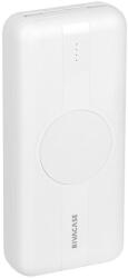 RIVACASE Rivapower VA2602 20000mAh Powerbank vezeték nélküli töltés funkcióval fehér (4260709011622) (4260709011622) (4260709011622)