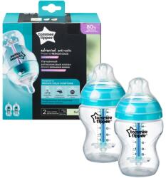 Tommee Tippee cumisüveg duo Advanced anti colic türkiz 260 ml (MTTF-5010415225252) (MTTF-5010415225252)