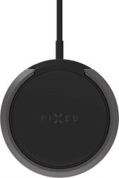 FIXED MagPad vezeték nélküli töltő, MagSafe támogatás, beépített fém állvány, fekete (FIXMPAD2-BK) (FIXMPAD2-BK)