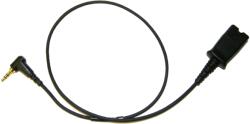 HP Poly 2.5mm Jack apa - QD anya kábel (0.45m) (85S11AA) (85S11AA)