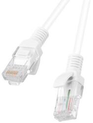 Lanberg U/UTP Cat6 RJ45 Patch Kábel 3m 10db - Fehér (PCU6-20CC-0300-W) (PCU6-20CC-0300-W)