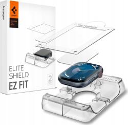 Spigen EliteShield EZ Fit Apple Watch 10 (46mm) kijelzővédő fólia felhelyező kerettel (2db) (AFL08579) (AFL08579)