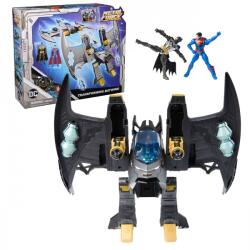 Spin Master DC Metal Force 2az 1ben Átalakítható Batman játékszett 2 figurával (6070889) (6070889)