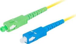 Lanberg Optikai patch SM SC/APC-SC/UPC szimplex 3m LSZH G657A1 3.0mm sárga (FO-SASU-SS21-0030-YE) (FO-SASU-SS21-0030-YE)