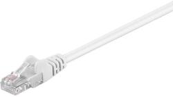 Goobay U/UTP CAT5e Patch kábel 15m - Fehér (68503) (68503)