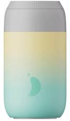 Chilly's Series 2 340ml Termosz - Sárga/Zöld (C340S2DUSK)