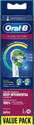 Oral-B FlossAction 80339419 fogkefe fej 4 db Fehér, Ezüst (BRA-324881) (BRA-324881)