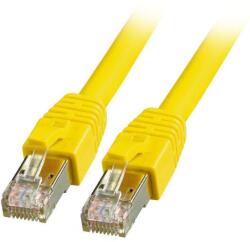 EFB-Elektronik RJ45 Patchkabel S/FTP, Cat. 8.1, BC, LSZH, 10m, gelb (K5528GE. 10) (K5528GE. 10) (K5528GE.10)