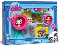 Hasbro Littlest Pet Shop Mókagyár játékszett 2 db figurával, 1. széria (LPS00519) (LPS00519)