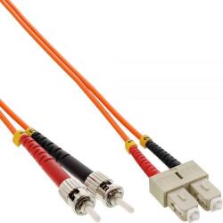 InLine 82515 InfiniBand és száloptikai kábel 15 M 2x SC 2x ST Narancssárga (82515) (82515)