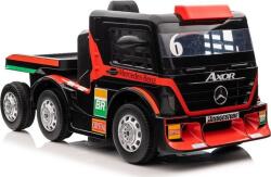 LEAN Toys Mercedes Axor XMX622B Elektromos Kamion 4243 - 24 V, 2 Darab 400 W Motor, LCD Kijelzővel, Szülői Távirányítóval, Piros (4243) (4243)