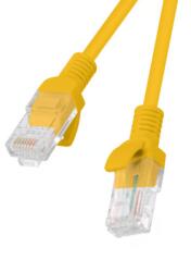 Lanberg PCU6-10CC CAT6 U/UTP Patch Kábel 1m - Sárga (PCU6-10CC-0100-O) (PCU6-10CC-0100-O)