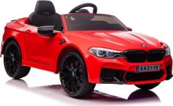 LEAN Toys BMW M5 DRIFT 24 V Elektromos Kisautó 9588 - 2x200 W, 2.4 GHz, Szülői Távirányítóval, Nyitható Ajtóval, EVA Kerekekkel, Piros (9588) (9588)