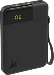 Aqiila Powerbird B5B Powerbank 5000 mAh LiPo USB-A, USB-C® Fekete (AQPBPBIB5BBK935) (AQPBPBIB5BBK935) (AQPBPBIB5BBK935)