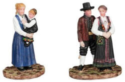 Luville Sledgeholm Folklore people 2 stuks - kvikki