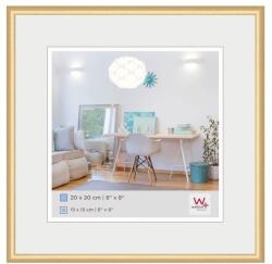 Walther KV220G New Lifestyle 21x21 Képkeret - Arany (KV220G) (KV220G)