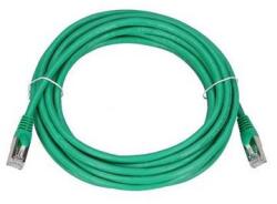 Extralink F/UTP CAT6 Patch kábel 5m Zöld (EX. 7751) (EX.7751)