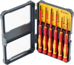 CONDOR Set de șurubelnițe, VDE cu varf drept si cruce tip Philips, 6 piese, Condor 11826 (CR-11826) Surubelnita