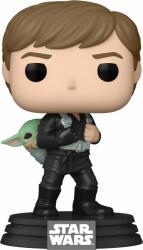 Funko Funko Pop! Star Wars Book of Boba Fett - Luke Skywalker és Grogu figura (68652) (68652)