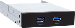 CHIEFTEC MUB-3002 USB 3.0 előlapi panel - 3.5" Fekete (MUB-3002) (MUB-3002)