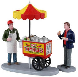 Lemax tamale cart, set of 2 General 2023
