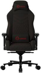 Mesh LORGAR Ace 422, Gaming chair, Anti-stain durable fabric, 1.8 mm metal frame, multiblock mechanism, 4D armrests, 5 Star aluminium base, Class-4 gas lift, 75mm PU casters, Black + red (LRG-CHR422BR) (LR