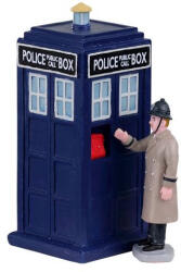 Lemax police call box s/2 Caddington Village 2020 - kvikki