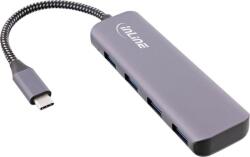 InLine 33271R hálózati csatlakozó USB 3.2 Gen 1 (3.1 Gen 1) Type-C Szürke (33271R) (33271R)