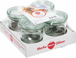 WECK 109113 Mini befőttes üveg 4 darabos készlet 140ml (109113) (109113)