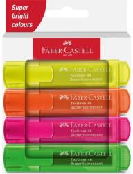 Faber-Castell Faber-Castell: 1546 Neon fluorescent 4 db-os szövegkiemelő filctoll szett (254644) (254644)
