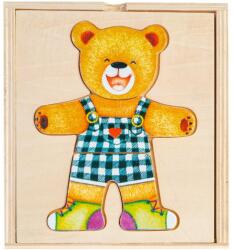 Smily Play Teddy bear boy - 18 darabos fa puzzle (SPW83592) (SPW83592)