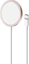 PURO MagSafe Wireless Qi töltő - Rózsaszín (15W) (CUSBCMAG1ROSE) (CUSBCMAG1ROSE)