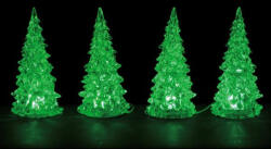 Lemax crystal lighted tree 3 color s/4 General 2019