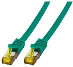 EFB-Elektronik RJ45 Patchkabel S/FTP, Cat. 6A, LSZH, Cat. 7 Rohk. , 7, 5m, grün (MK7001.7, 5GR) (MK7001.7,5GR)