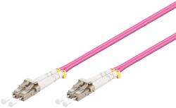 Goobay 95936 optikai patch kábel OM4 Duplex 3m - Lila (95936) (95936)