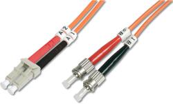 ASSMANN DK-2531-10 száloptikás kábel 10 M LC ST I-VH OM2 Orange (DK-2531-10) (DK-2531-10)