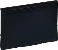 EAGLE Harmónika Mappa Eagle 12 Részes Gumis Fekete (227620) (227620)