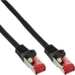 InLine 4043718157426 hálózati kábel Fekete 50 M Cat6 S/FTP (S-STP) (76455S) (76455S)