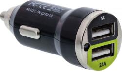 InLine 31502N mobiltelefon töltő Univerzális Fekete Szivargyújtó Automatikus (31502N) (31502N)