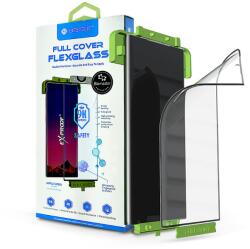BestSuit Samsung S901B Galaxy S22 5G rugalmas üveg képernyővédő fólia - Bestsuit Flexglass 3D Full Cover Biomaster - fekete (PT-6588) (PT-6588)