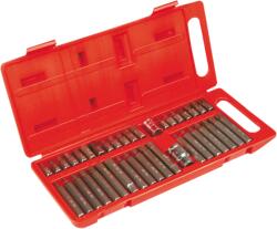 TOP TOOLS 39D377 Bitkészlet Spline, Torx, Hex Fejekkel, 40 Részes (BIT-40) (BIT-40)