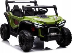 LEAN Toys S618 Zöld 2 Személyes Elektromos Kisautó - Zöld 13547 (13547) (13547)