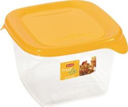 Keter Curver Fresh & Go szögletes ételtartó doboz 1.2L Sárga (182276) (182276)