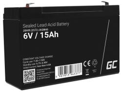 Green Cell AGM40 6V 15Ah UPS Akkumulátor (AGM40) (AGM40)