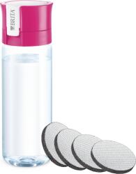 BRITA fill&go Vital 600ml +4db MicroDisc - Pink (1046682) (1046682)