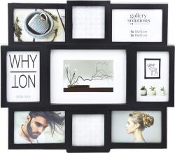 Nielsen-Kellerman Why Not Collage 49x42, 5 képkeret - Fekete (8999334) (8999334)