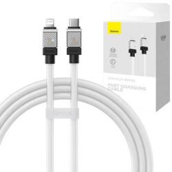 Baseus USB-C - Lightning kábel 20W 1m fehér (CAKW000002) (CAKW000002) (CAKW000002)