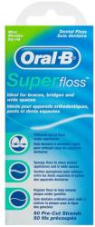 Oral-B Super Floss Fogselyem (50 db / csomag) (0166519) (0166519)