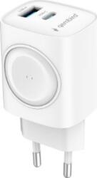 Gembird TA-UC-PDQCW20-01-W USB-A / USB-C / Apple Watch Hálózati töltő Adapter 20W - Fehér (TA-UC-PDQCW20-01-W) (TA-UC-PDQCW20-01-W)