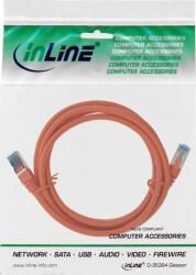 InLine 76802O hálózati kábel Narancssárga 2 M Cat6a S/FTP (S-STP) (76802O) (76802O)